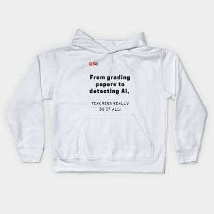 Detecting AI Kids Hoodie